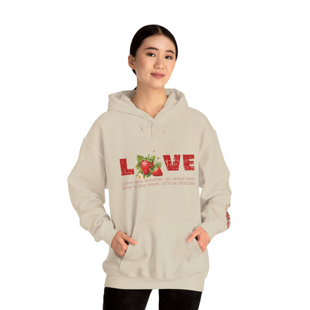 Fruit of the Spirit- Love Sweatshirt - Cozy Gifts, Unisex Apparel, Casual Wear, Inspirational Clothing, Spiritual Vibes