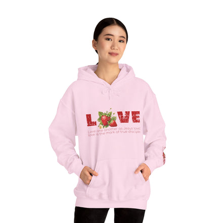 Fruit of the Spirit- Love Sweatshirt - Cozy Gifts, Unisex Apparel, Casual Wear, Inspirational Clothing, Spiritual Vibes