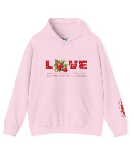 Fruit of the Spirit- Love Sweatshirt - Cozy Gifts, Unisex Apparel, Casual Wear, Inspirational Clothing, Spiritual Vibes