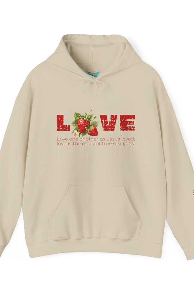 Fruit of the Spirit- Love Sweatshirt - Cozy Gifts, Unisex Apparel, Casual Wear, Inspirational Clothing, Spiritual Vibes