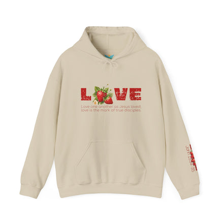 Fruit of the Spirit- Love Sweatshirt - Cozy Gifts, Unisex Apparel, Casual Wear, Inspirational Clothing, Spiritual Vibes
