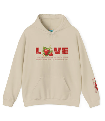 Fruit of the Spirit- Love Sweatshirt - Cozy Gifts, Unisex Apparel, Casual Wear, Inspirational Clothing, Spiritual Vibes