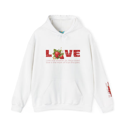 Fruit of the Spirit- Love Sweatshirt - Cozy Gifts, Unisex Apparel, Casual Wear, Inspirational Clothing, Spiritual Vibes