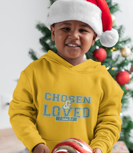 Chosen and Loved - Child of God Boys Hoodie