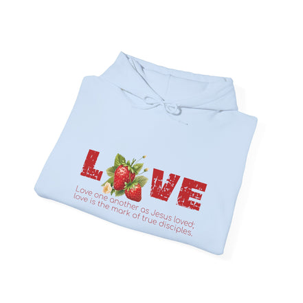 Fruit of the Spirit- Love Sweatshirt - Cozy Gifts, Unisex Apparel, Casual Wear, Inspirational Clothing, Spiritual Vibes