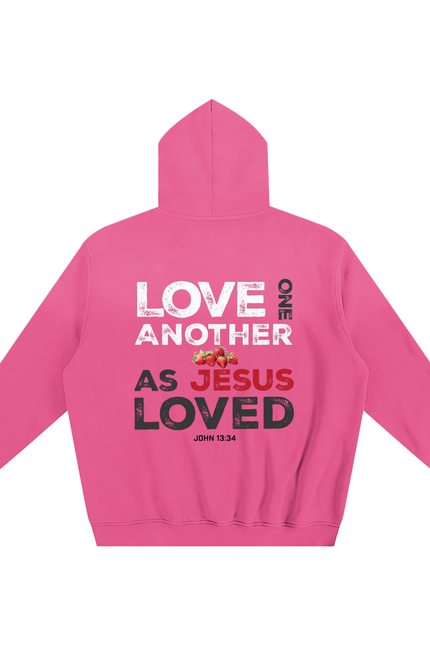 Fruit of the Spirit: Love Oversized Heavyweight Sunfade Fleeced Hoodie