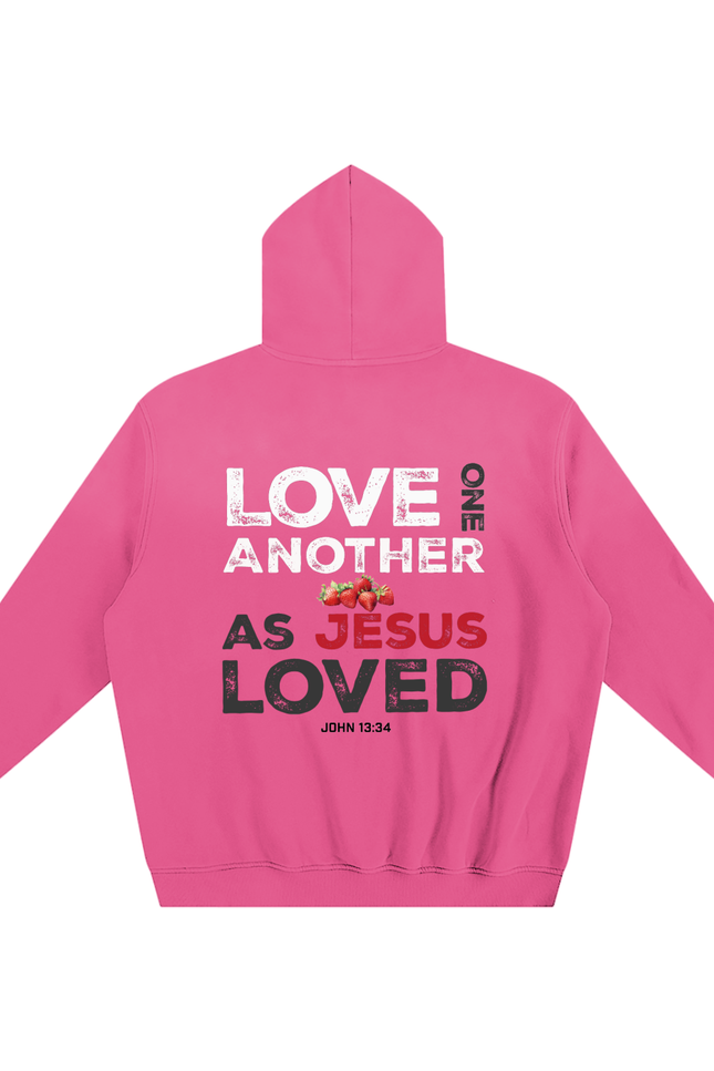 Fruit of the Spirit: Love Oversized Heavyweight Sunfade Fleeced Hoodie