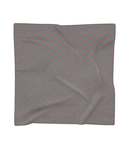 Fruit of the Spirit: Cherry Poly Scarf, Stylish Accessory, Lightweight Shade, Perfect for Gifting, Trendy Women's Fashion