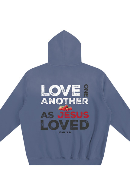 Fruit of the Spirit: Love Oversized Heavyweight Sunfade Fleeced Hoodie