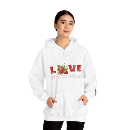Fruit of the Spirit- Love Sweatshirt - Cozy Gifts, Unisex Apparel, Casual Wear, Inspirational Clothing, Spiritual Vibes