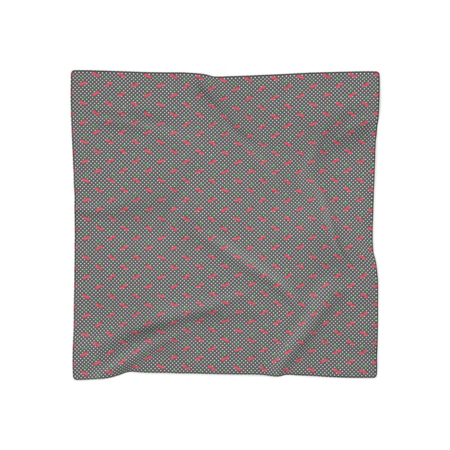 Fruit of the Spirit: Cherry Poly Scarf, Stylish Accessory, Lightweight Shade, Perfect for Gifting, Trendy Women's Fashion